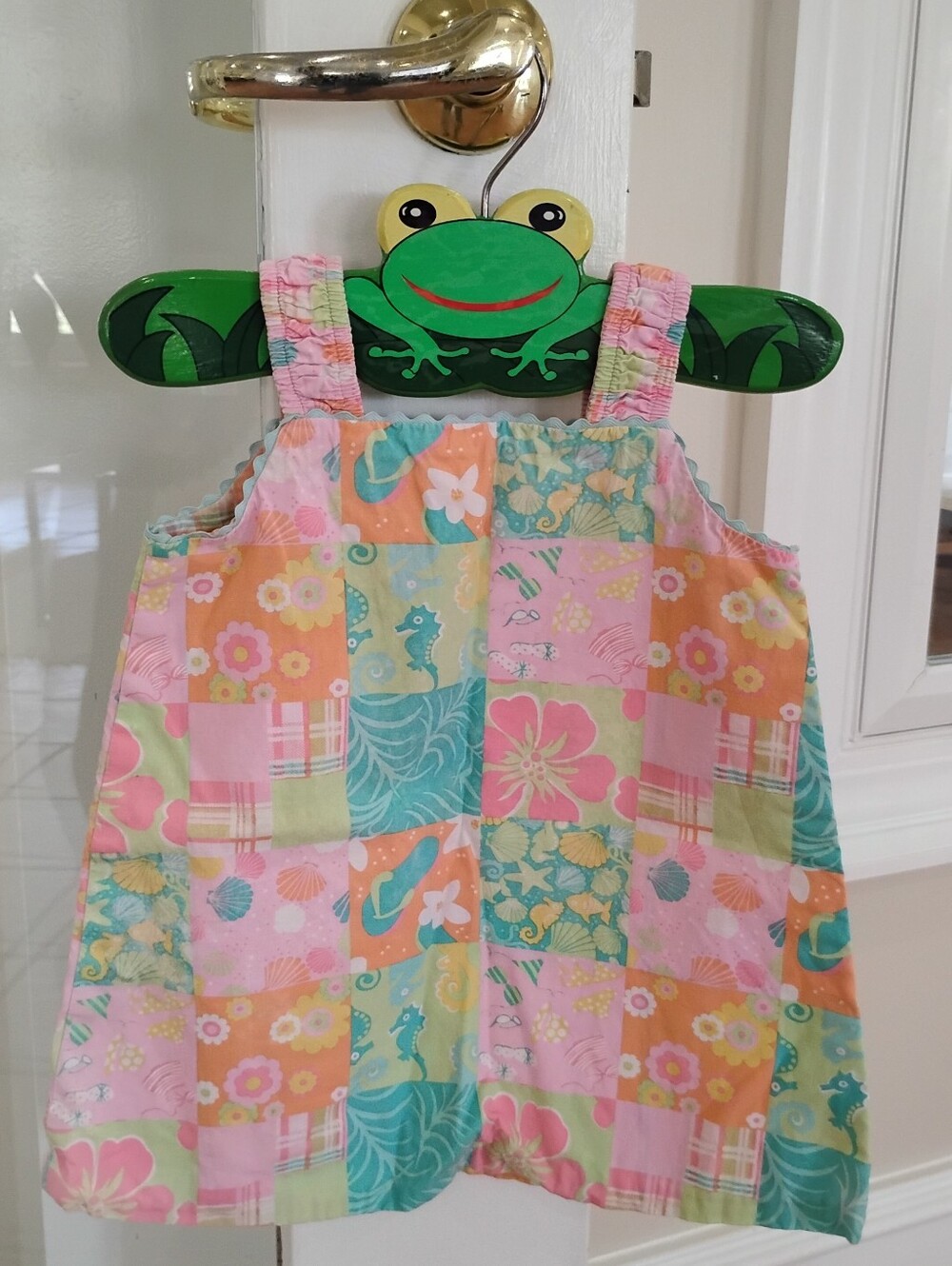 🌸 Hartstrings Patchwork Beach Sundress Set Purchased around 2009🌸